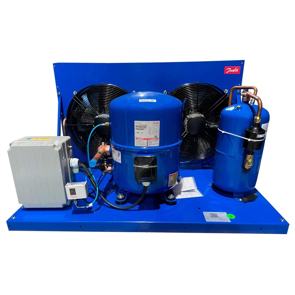 Unidad Condensadora 10HP/10.5HP R22/R134A/R404A 220V/3PH/60HZ OP-HGZ125D39Q Marca Danfoss Original
