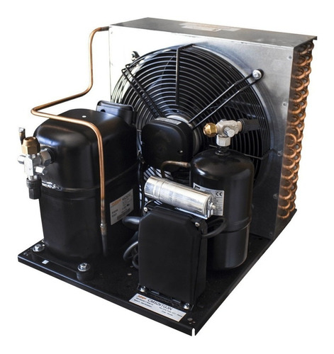Unidad Condensadora Sellada 3/4HP 3730 BTU R-404A/R-22 220/60HZ Con Receptor Liquido LBP Cubigel CMX21FG3N