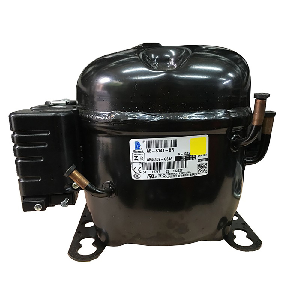 Compresor Tecumseh 1/2HP Alta 5450 Btu/H R-134A 110V 60HZ AE1418BR AE-1421-E