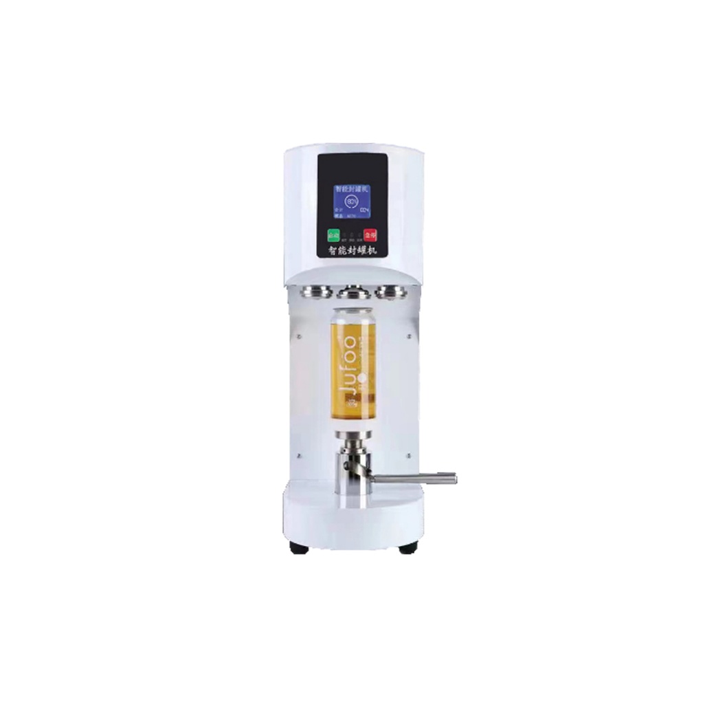 Maquina Automatica Selladora Electrica De Latas Blanca Panel Tactil, Rotativa, 110V/60HZ Marca Freeze