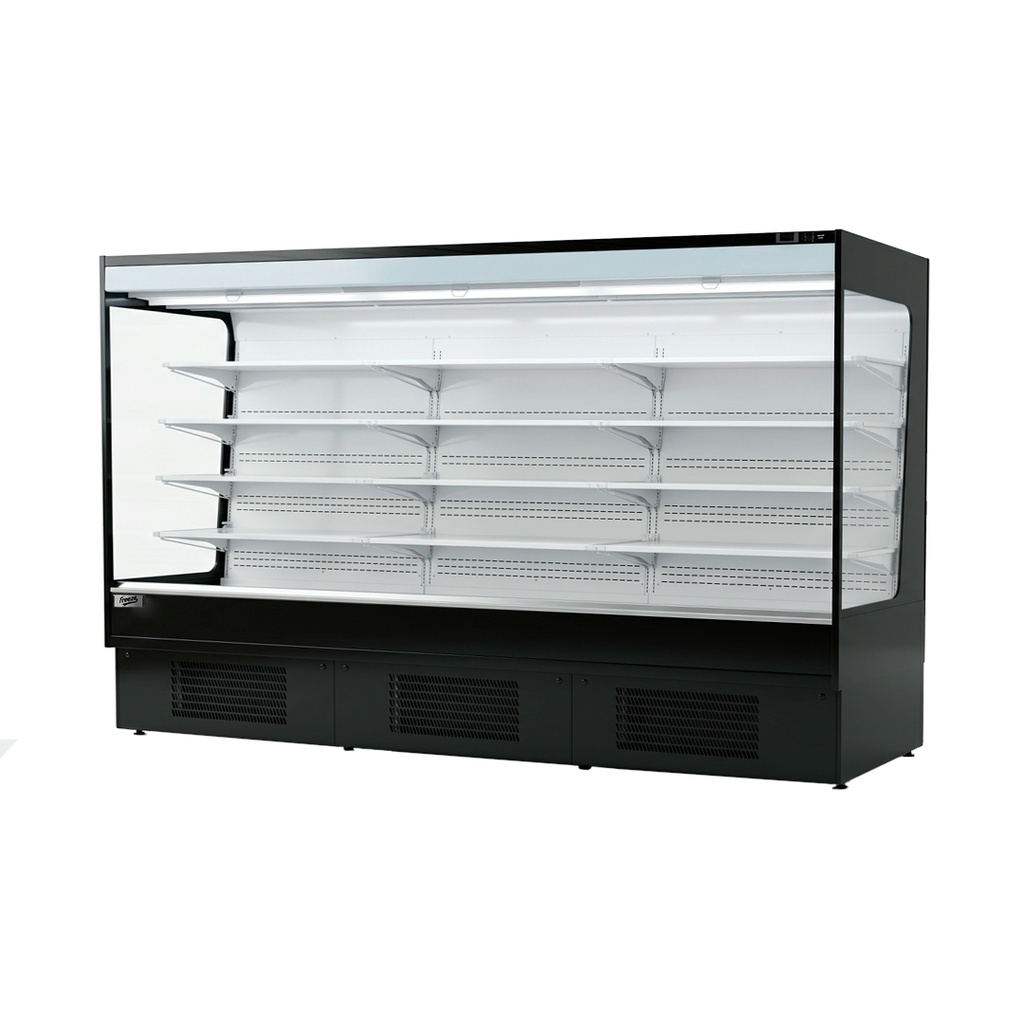 Multideck Autocontenido, Vertical Autoservicio Abierto De 3.1MTS Con Luces LED Y Cortinas, 220V/60HZ FR-3710/FR-AS3.1M 100000227F