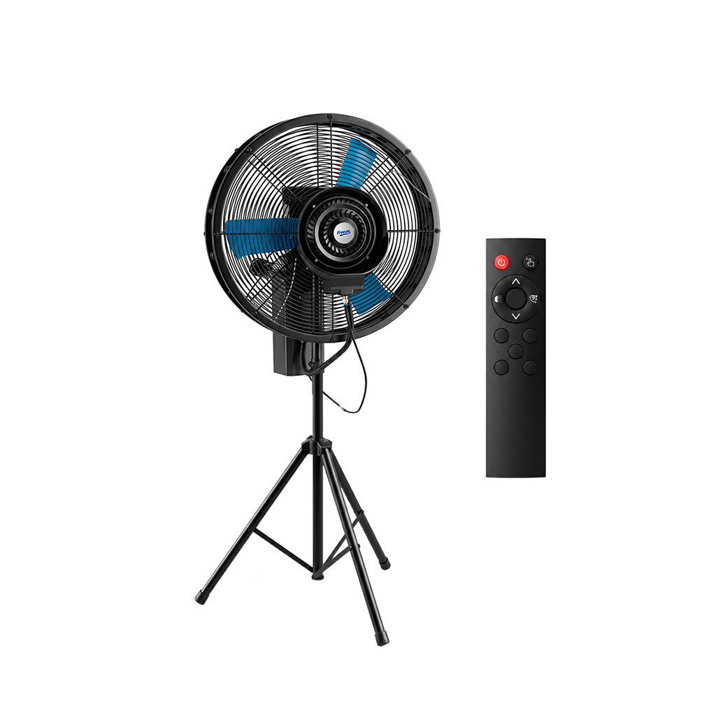 Sistema De Climatizacion Indust Alta Pot.Rociador,Tanque De Agua 5L 28" CONTROL,110V/60H 180-800RPM 15VEL Cubre 50-80 M2