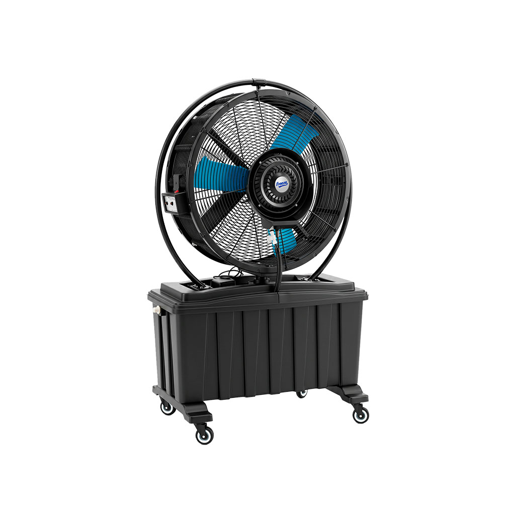 Sistema De Climatizacion Industrial Alta Potencia 32" QD820M 110V/60HZ 15VEL 180-800RPM 6450W, Cubre 50-80M2