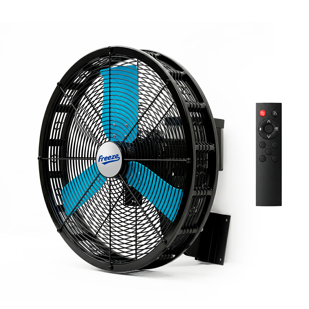 Sistema De Climatizacion Industrial Alta Potencia De Pared 36" Con Control 110V/60HZ, 180-800RPM 15VEL Cubre 80-100M2
