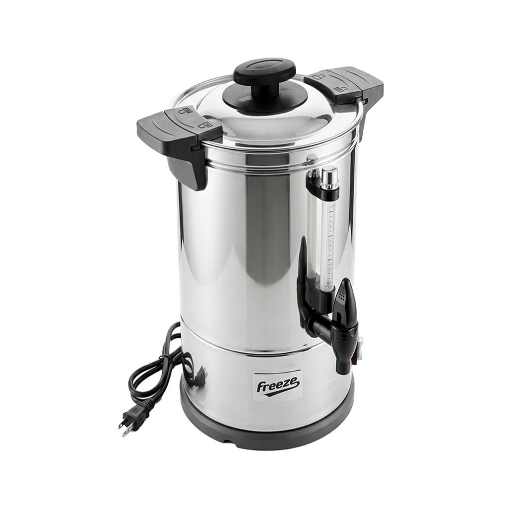 Cafetera Electrica Comercial De 10L Con Dispensador, Temp: 88-92°C, Marca Freeze WK07W07400H