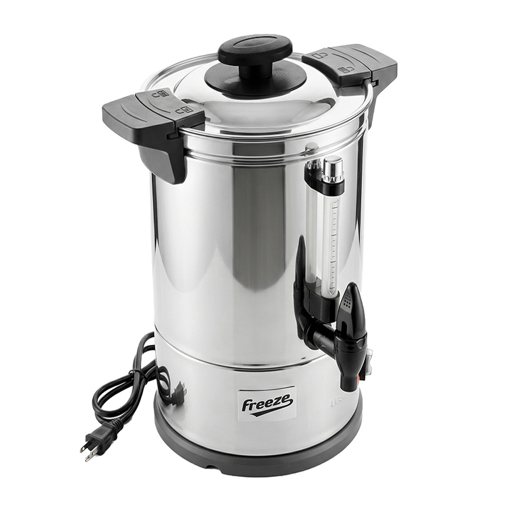 Cafetera Electrica Comercial De 15L Con Dispensador, Temp: 88-92°C, Marca Freeze WK07W07300H