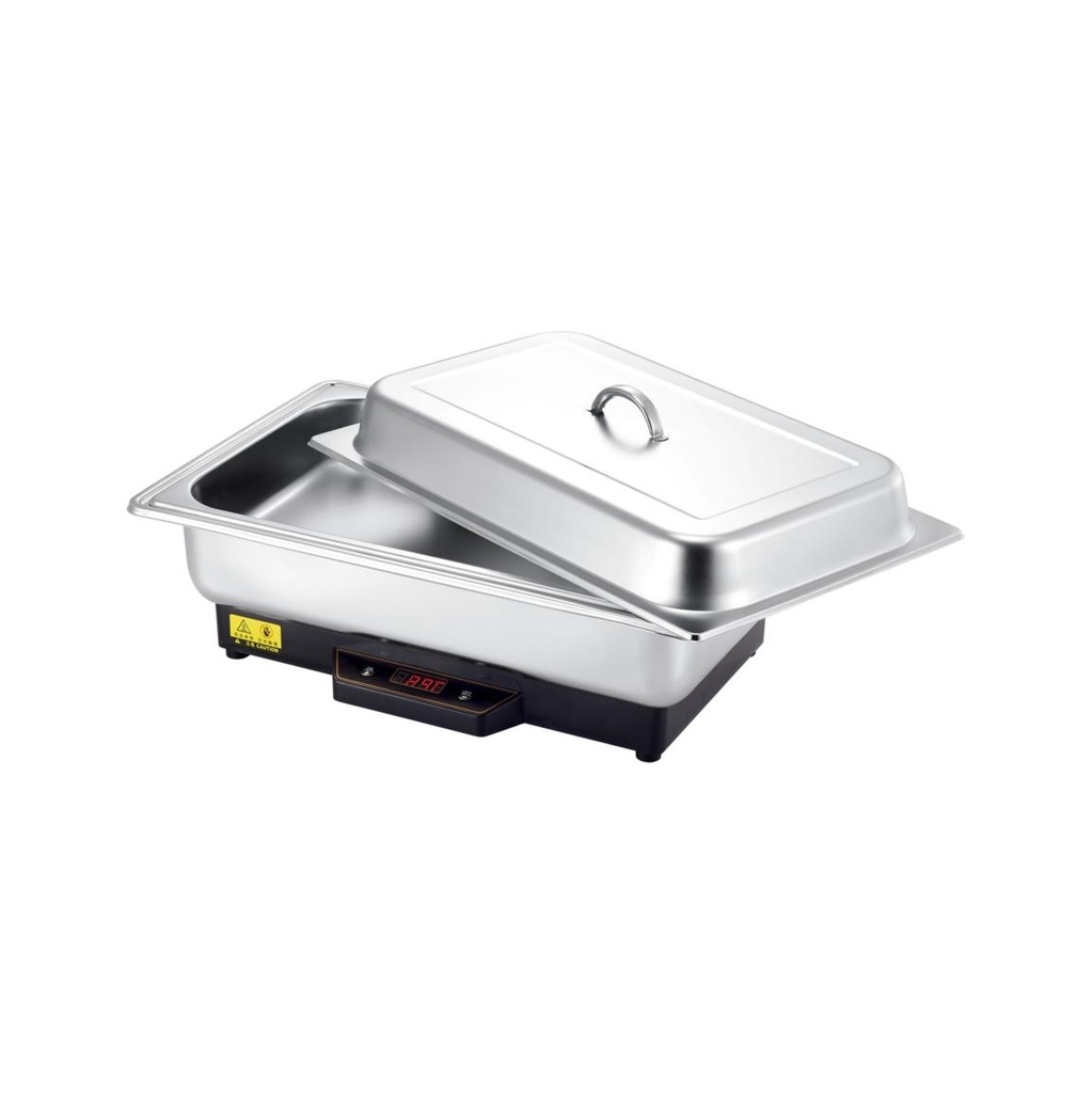 Calentador De Alimentos (Chafing Dish) Electrico 110V/60HZ, Para Buffet, Capacidad: 9L, Marca Freeze WK15A06500H