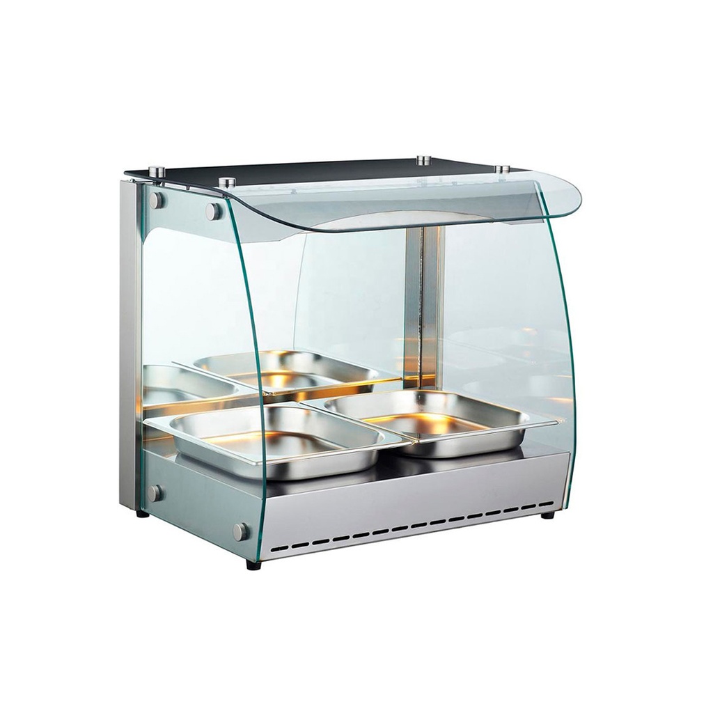 Exhibidor/Expositor/Vitrina De Sobremesa Caliente De 1 Repisa, 110V/60HZ, Medida: 56CM,TEMP:30-85°C, FR-VEC56CM1E Freeze 1000000645F