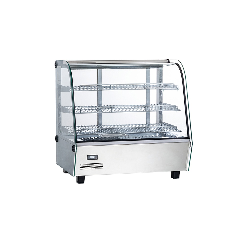 Exhibidor/Expositor/Vitrina De Sobremesa Caliente De Acero, 110V/60HZ, 93CM,TEMP: 30-90°C, FR-VCE93CM Freeze 1000000616F