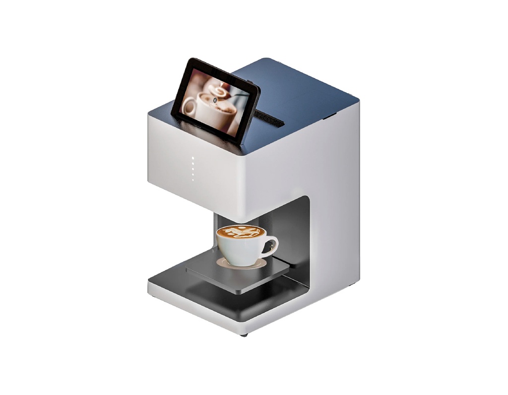 Impresora De Arte Cafe 3D Con Pantalla DIGITAL,110V/60HZ Marca Freeze CM08A02500H