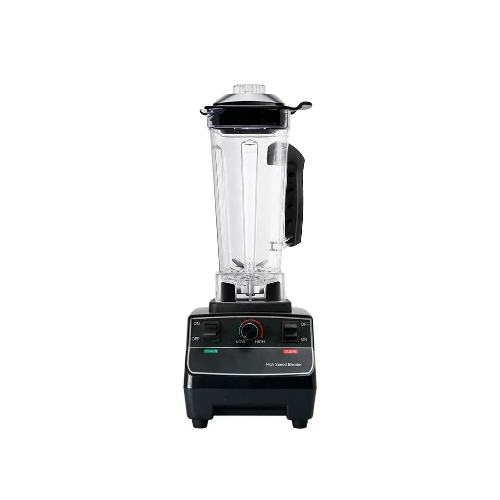 Licuadora Industrial, Procesadora De Alimentos, Potencia: 1.400W, Capacidad: 2L, Cuchilla De 6 HOJILLAS,110V/60HZ Freeze