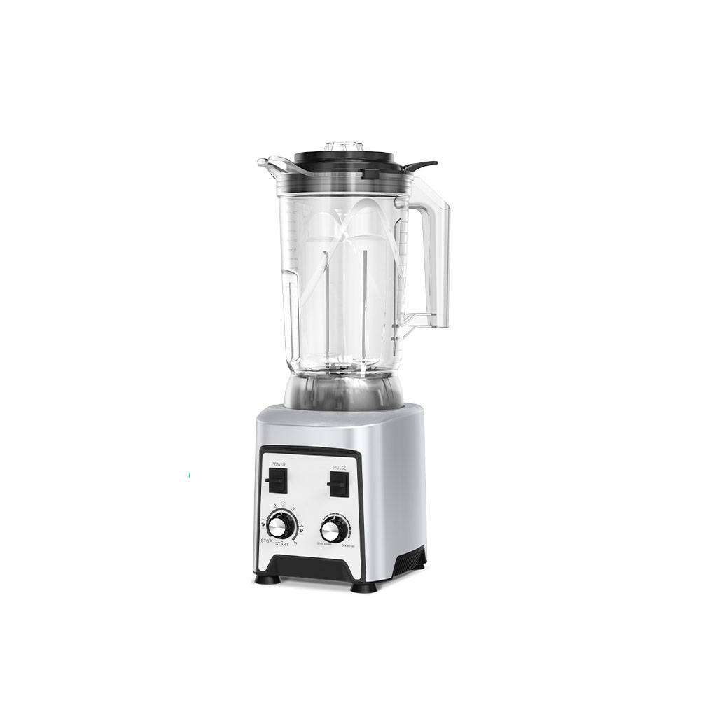 Licuadora Industrial, Procesadora De Alimentos, Potencia: 1.400W, Capacidad: 5L, Cuchilla De 8 HOJILLAS,110V/60HZ Freeze