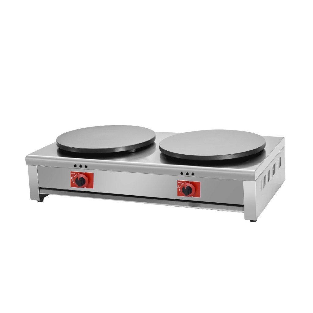 Maquina Crepera Doble A GAS, Tamaño: 90X54X23CM, Marca Freeze WK10A018V1H