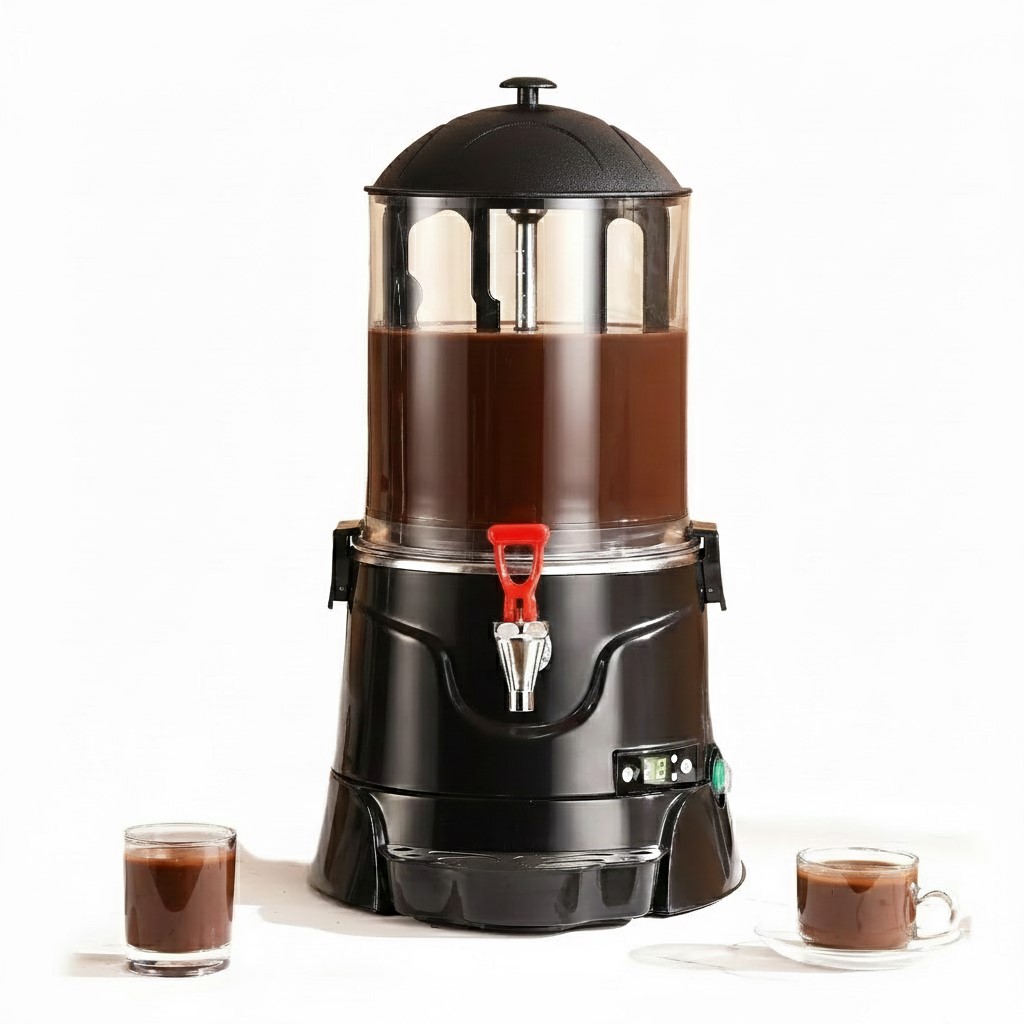 Maquina Dispensadora De Chocolate Caliente Licuadora Electrica 110V/60HZ, Capacidad: 10L, Marca Freeze