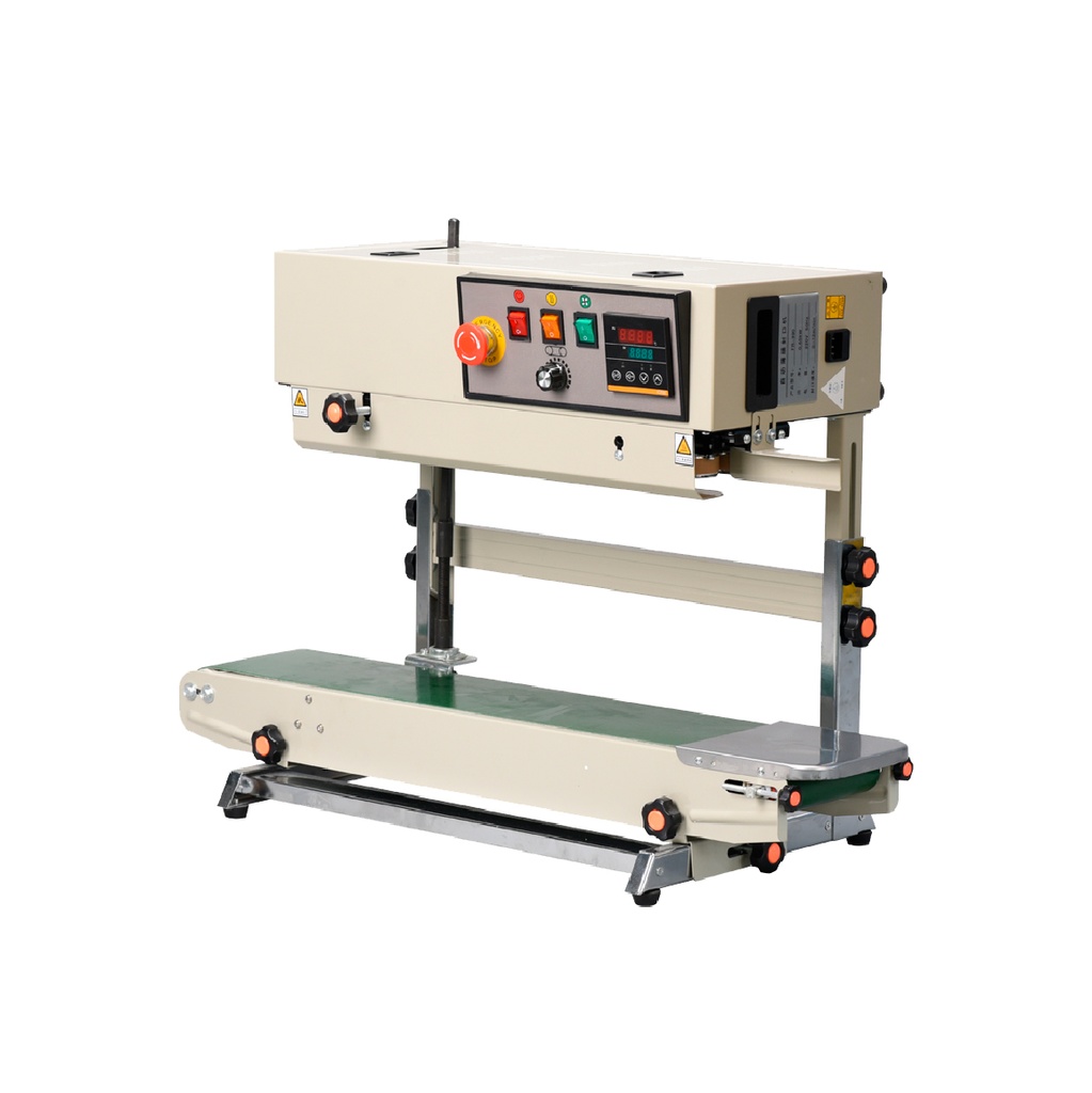Maquina Selladora Industrial 110V/60HZ, 600W, Motor 80W, Ancho De Sellado 6-12MM, Espesor De Sellado 0,02-0,8MM Freeze