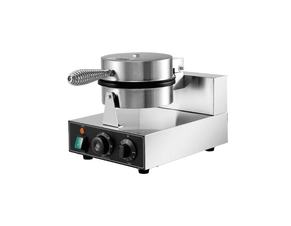 Maquina Wafflera Individual 110V/1.200W, Tamaño: 320*250*178MM Marca Freeze