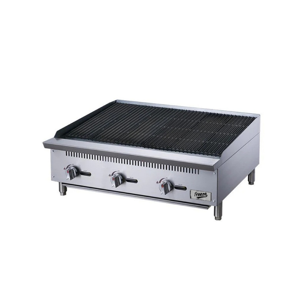 Parrillera De Mesa De Acero Inoxidable, Tamaño: 90CM, FR-CPAI90CM Marca Freeze 100000324F