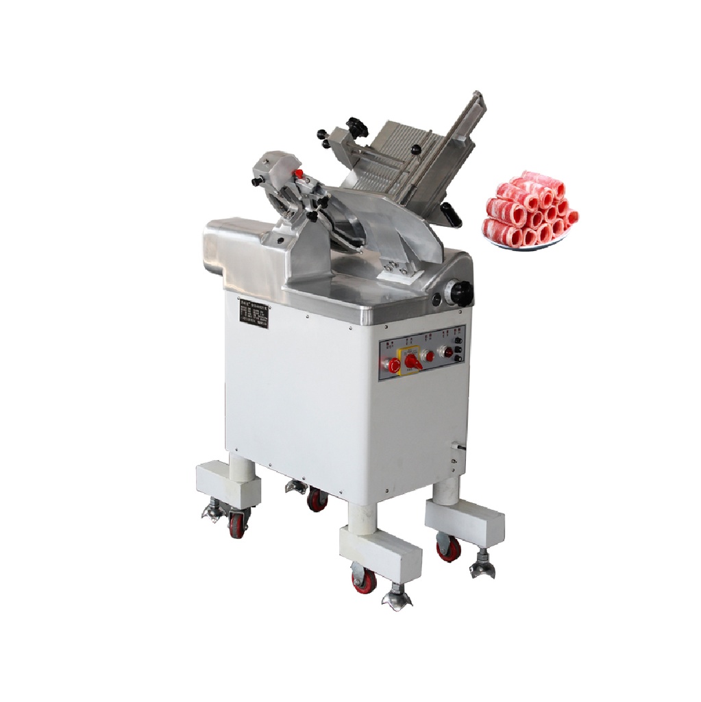 Rebanadora Charcutera Automatica De Pedestal 320MM, 110V/60HZ, Potencia: 750W, Modelo: WY-300 Marca Freeze WK04A02500H
