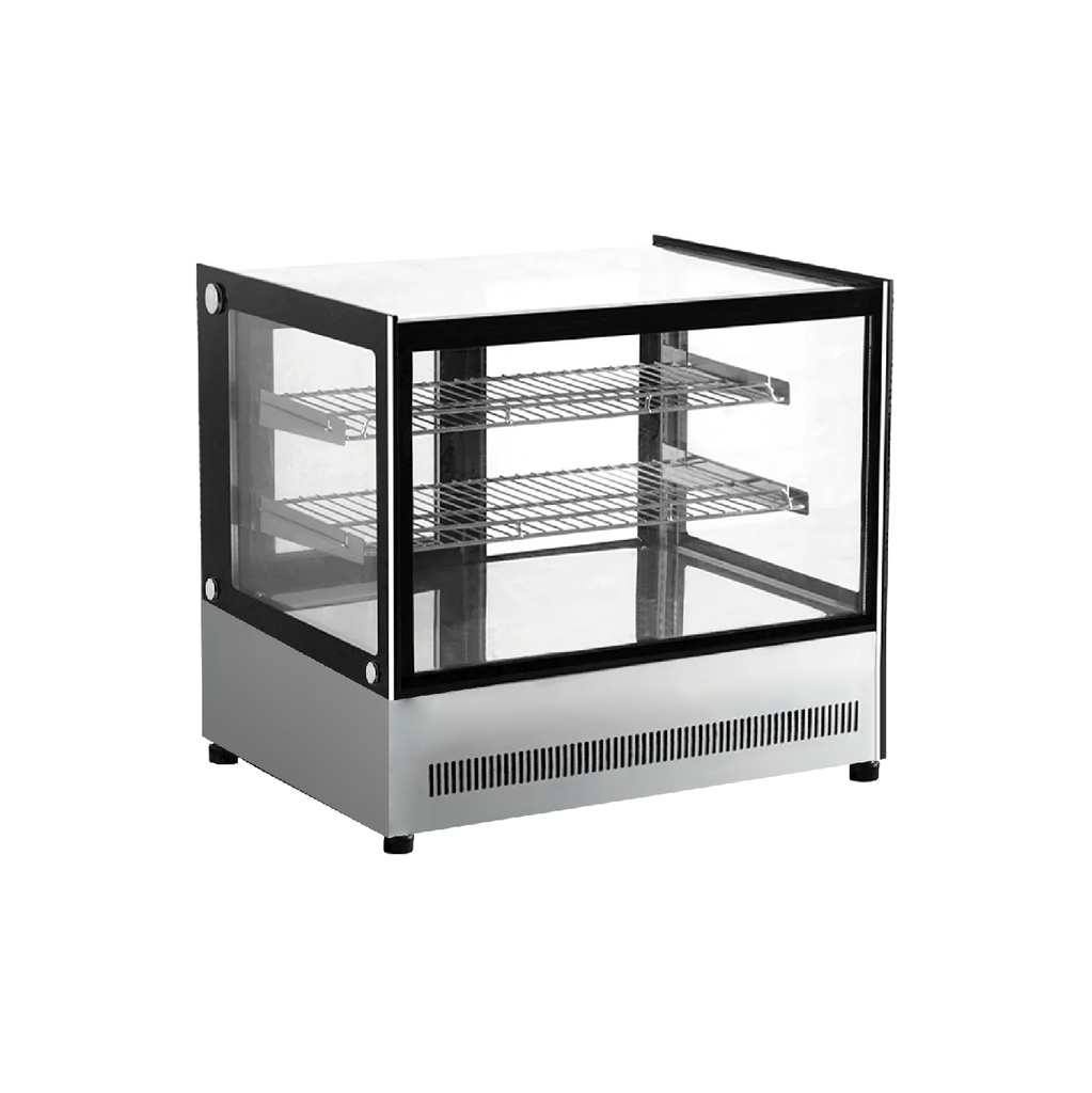 Vitrina Refrigerada/Exhibidor Cuadrado De Tortas Frias, Tamaño: 70X60X76CM, 110V/60HZ, Temp: 0 ~ 8° Freeze