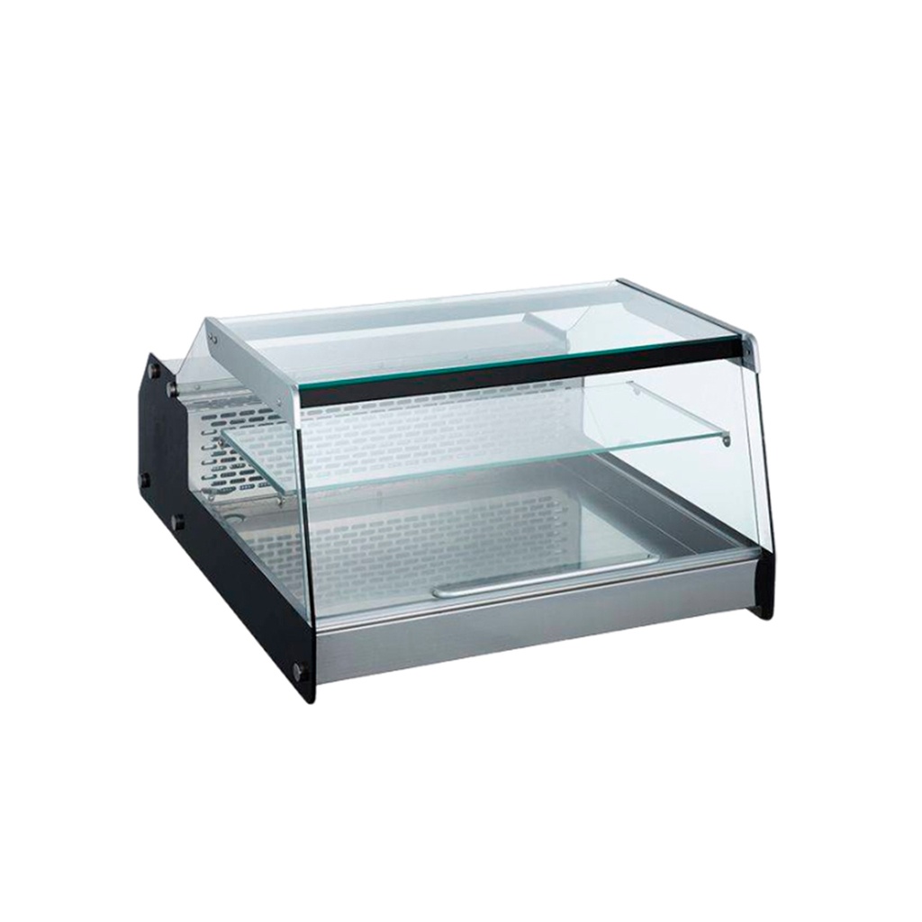 Vitrina/Exhibidora Refrigerada De Sobremesa, Vidrio Cuadrado Con REPISA,107X88X42CM, Temp: 0-12°C, FR-VRAB108CM Freeze