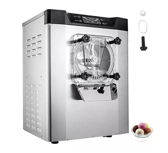 Maquina De Helado Duro/Mantecadora De Mesa, 110V/60HZ 1.400W, Capacidad: 16L/H, Tanque: 4.3L FR-HDM16LXH RP21C046V1H RP21C045V1H