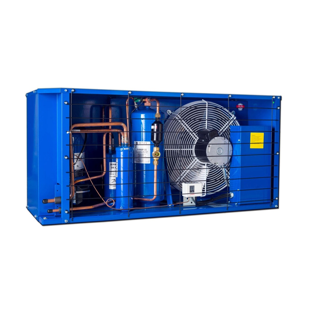 Unidad Condensadora Maneurop Danfoss 7.5HP 220V/3PH/60HZ LBP OP-LGZ215D40Q NTZ215A3 (-20°CA -40°C) Congelacion
