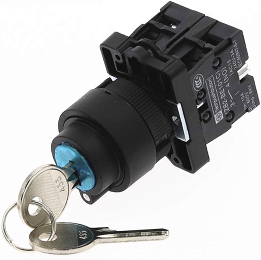 Interruptor De Llave 2 Posiciones (Izq - Dcha) 2 No 10A-440V HE21A08900H