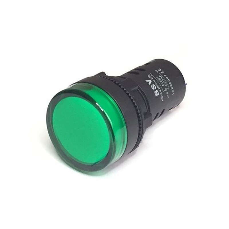 Luz Lampara Piloto LED Para Tableros 110V (Verde) WH01A189GRL