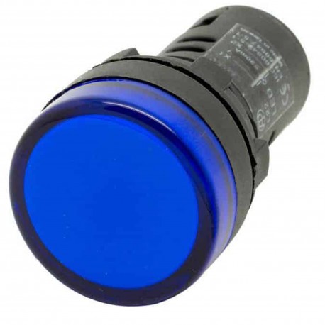 Luz Lampara Piloto LED Para Tableros 220V (Azul) WH01A189L2L