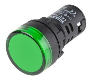 Luz Lampara Piloto LED Para Tableros 220V (Verde) WH01A189G2L