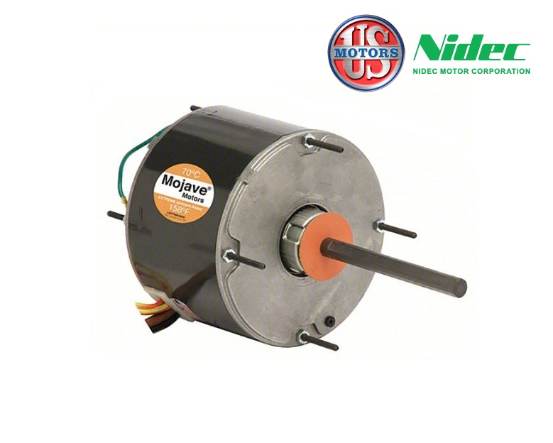 Motor 1 Eje, 1/6HP 1075RPM, 220V/60HZ, 48Y Teao Ball 70°C Marca Nidec 1859H