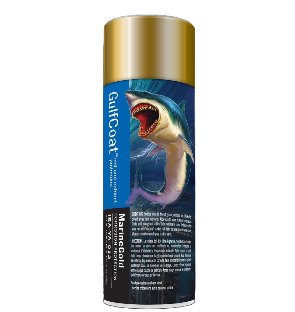Gulfcoat Marine Gold Aerosol Protector Anticorrosivo 12OZ Modine IEAYA012 WRA-YA-012 00850021531010 ( Caja De 12 Latas) 000000019F