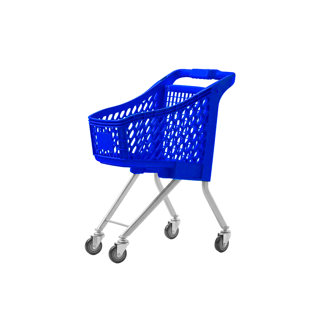 Carro De Supermercado Para Bebes Plastico Premium De Color Azul (57X37X74MM) 100000547F