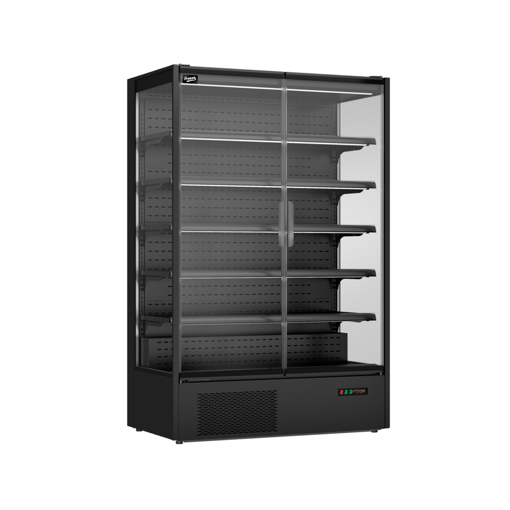 Multideck Autocontenido, Expositor Vertical Cerrado 2 Puertas, De 1.25MTS, 764L 220V/60HZ EVAS-192 Freeze