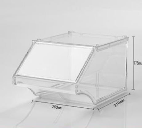 Contenedor Plastico De 7 Litros Ideal En Maniceras Y Cereales Para Supermercado, (Medida  200X310X175MM) 100000744F