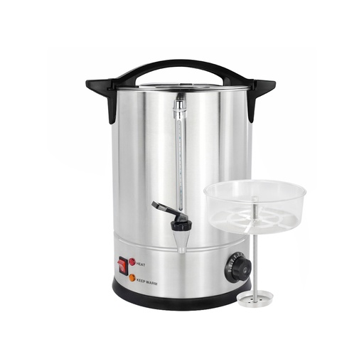 Cafetera de acero inoxidable