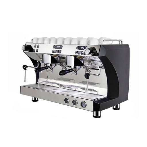 Máquina de café espresso comercial negra de 4.500 W