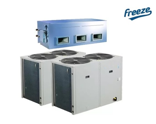 [100000084F] A.A. Tipo Fancoil 15TON R410A 220V/3PH/60HZ Marca Freeze, 1 X FRA1-180CQN1 (Indoor) + 2 X FRV-96CN1-X (Outdoor)