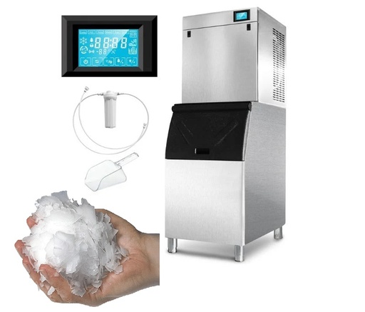 [100000167F] Fabricador De Hielo Tipo Escamas 110V/60HZ, Capacidad: 200KG/24H, Capacidad ALMACENAMIENTO=150KG FR-200KGESCAMAS Freeze