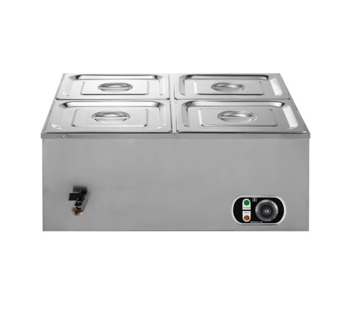 [WK01W05100H] Baño Maria 110V/1.500W De Acero Inoxidable, Tamaño Bandeja 70X60X28CM Marca Freeze