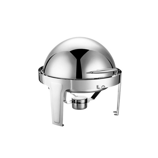 Calentador de alimentos chefandish redondo de acero inoxidable
