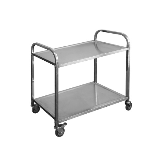 [WK12A09400H] Carro Para Servicio Con 2 Repisas, Con Ruedas Giratorias 112X62X102CM Marca Freeze