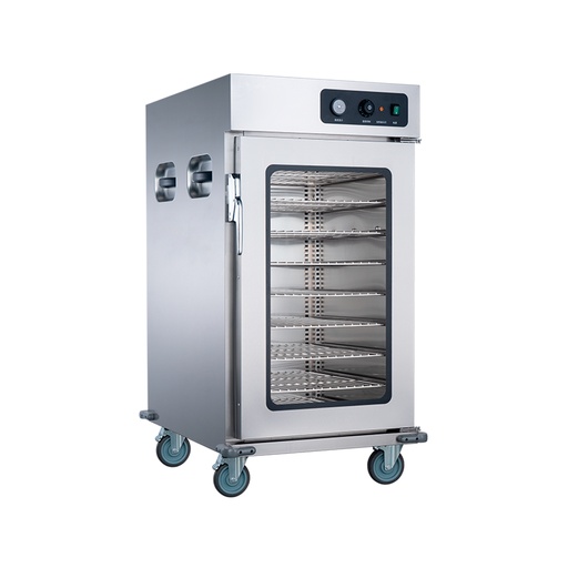 [WK15A109M1H] Carro Termico Para Transportar Y Conservar Alimentos, 1 Puerta De Vidrio De 5 Bandejas, 110V/60HZ, Temp: 30-85°C,FREEZE