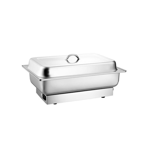 [WK15A03900H] Chafing Dish De Acero Inoxidable/Calentador De Comida Electrico, Doble Compartimiento, 110V/60HZ, Tamaño: 56X36X26CM