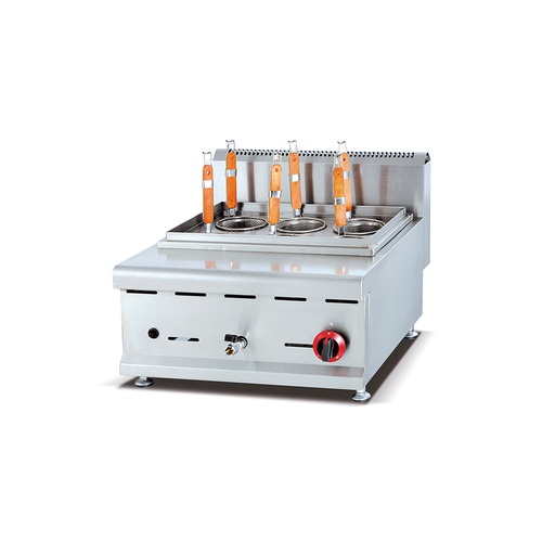 Cocedor De Pasta De Sobremesa A GAS, Con 6 Cestas De Acero Inoxidable, Para Hoteles Y Restaurantes, Marca Freeze WK06A13000H