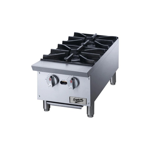 Cocina de mesa industrial de acero inoxidable