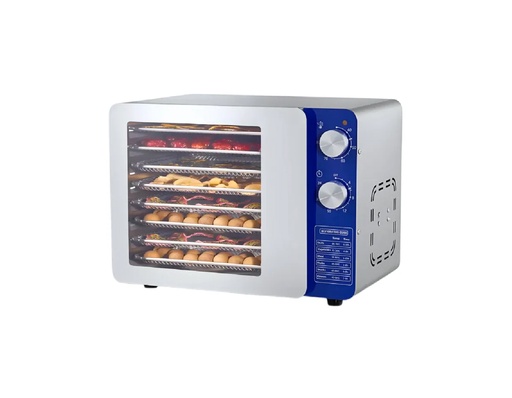 Deshidratador de alimentos de 8 bandejas