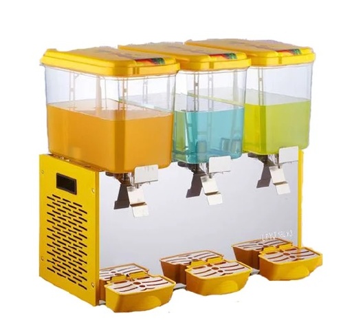 [JD19W001V1H] Dispensador De Bebidas, 3 Tanques De 18L, 110V/60HZ FR-DB18LX3 Marca Freeze
