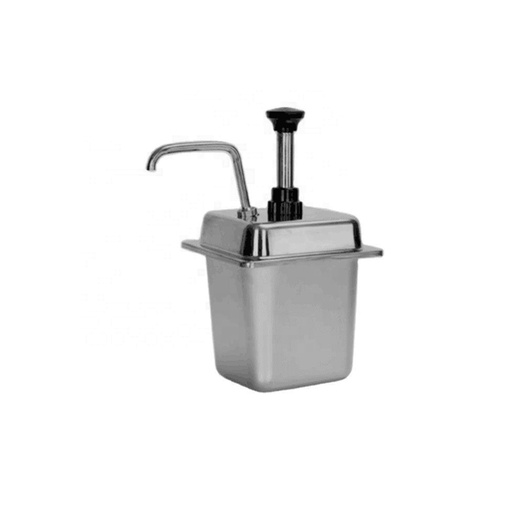 Dispensador De Salsas Con Bomba De Acero, Capacidad: 1 Tanque De 2.5L, Marca Freeze WK20A01200H