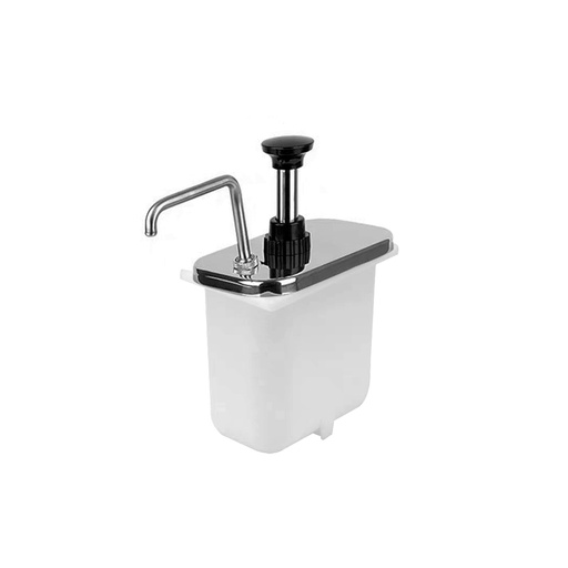 Dispensador de salsas manual de acero inoxidable